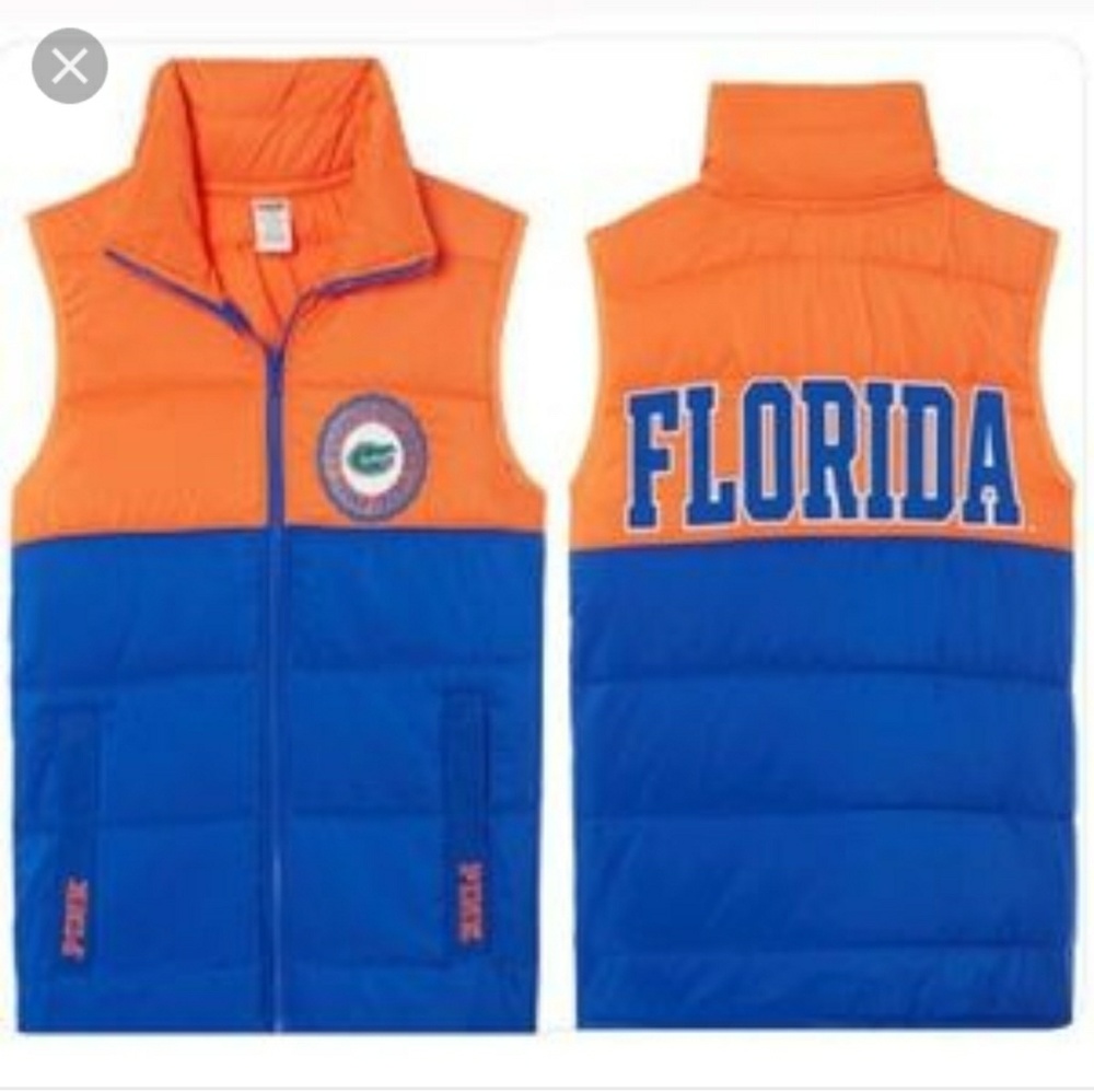 🐊Victoria's Secret PINK Gators UF Vest🐊